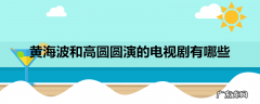 黄海波和高圆圆演的电视剧有哪些