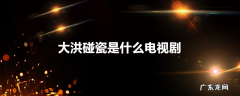 大洪碰瓷是什么电视剧