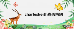 charleskeith真假辨别