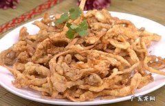 炸蘑菇窍门