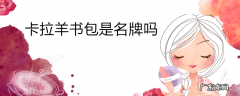 卡拉羊书包是名牌吗