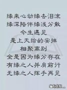 一句话表达缘分已尽：我累了,你也倦了