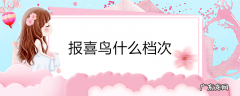 报喜鸟什么档次