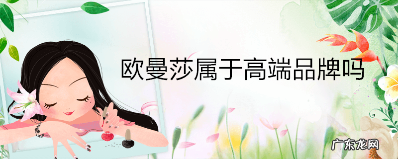 欧曼莎属于高端品牌吗