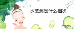 水芝澳是什么档次