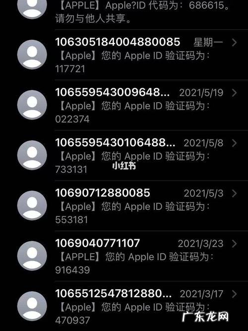 短信收到apple id代码什么意思