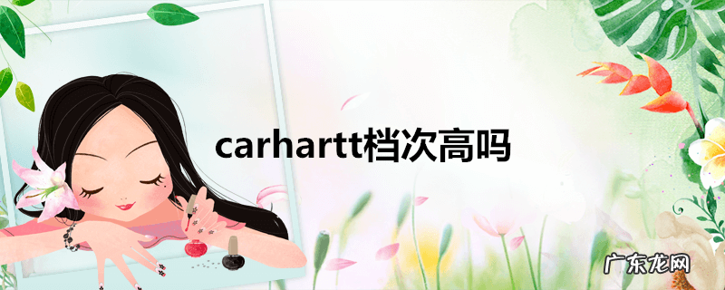 carhartt档次高吗