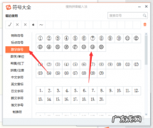 带 圆圈 数字 1到100 键盘打出来