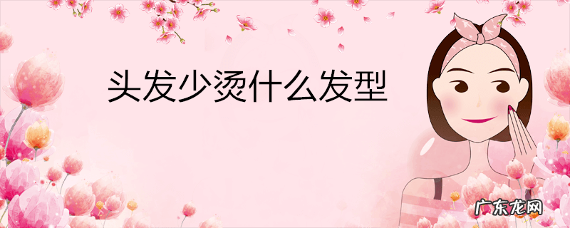 头发少烫什么发型