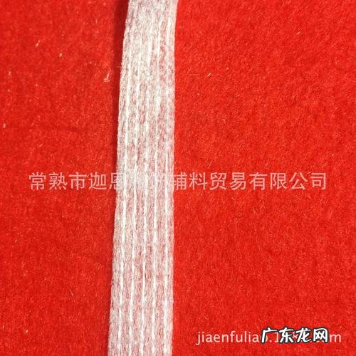 直丝嵌条能不能用无纺衬替代