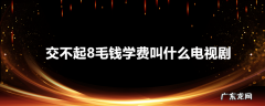 交不起8毛钱学费叫什么电视剧