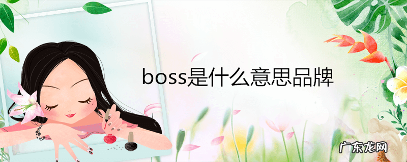 boss是什么意思品牌