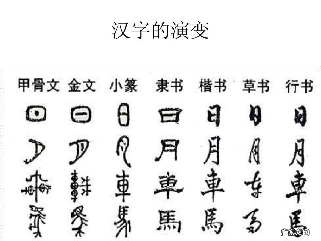 中国汉字的演变过程:从甲骨文到楷书,你猜对了吗?