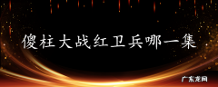 傻柱大战红卫兵哪一集