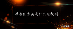 原告任秀英是什么电视剧