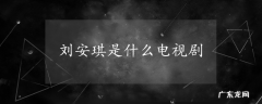 刘安琪是什么电视剧