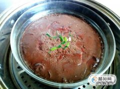 蒸猪血放多少水
