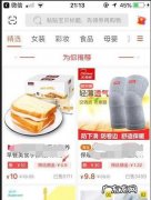 淘宝网购物如何拿返利