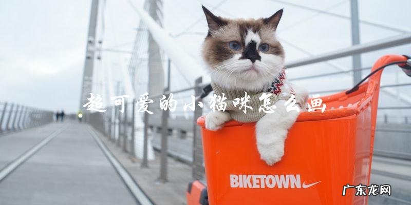 如何画出超可爱的小猫咪？