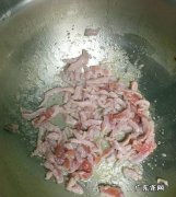 毛豆米肉丝炒豆干的家常做法