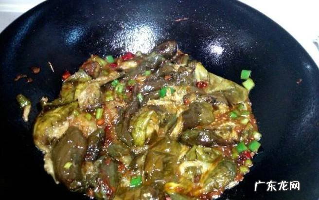 豆酱烩茄子的家常做法
