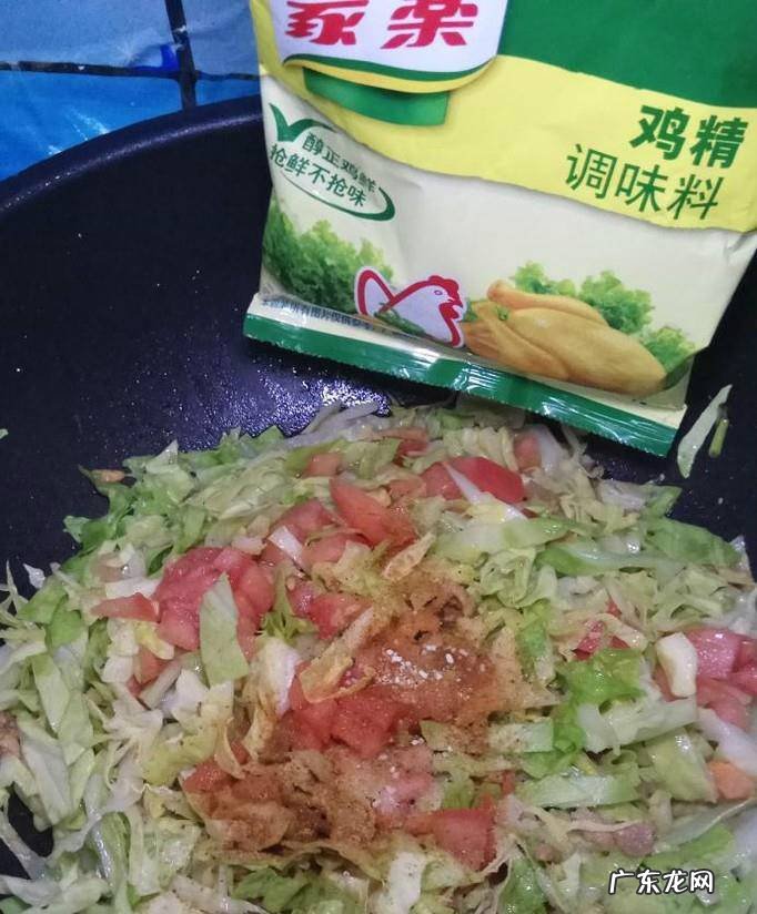 怎样做河南版包菜肉卤面