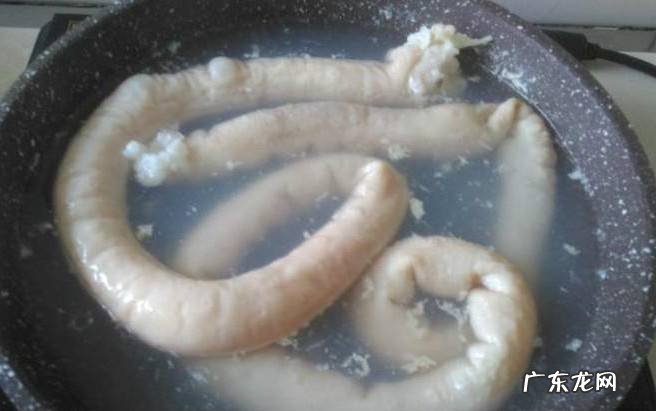 榄角爆大肠的做法