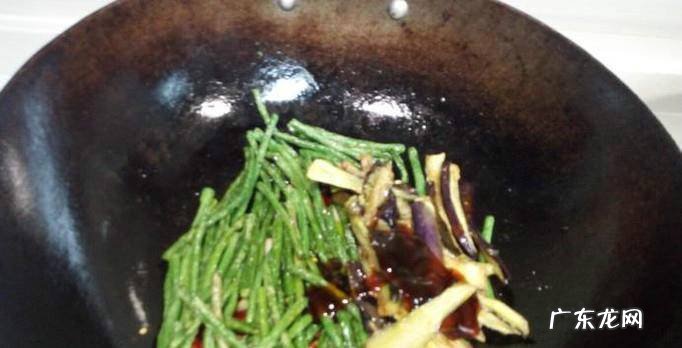 豇豆炒茄子的家常做法