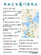 厦门三日游最佳路线,旅游攻略,厦门旅游景点推荐