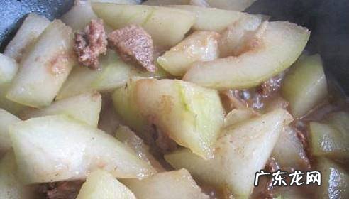 冬瓜炖肉的家常做法