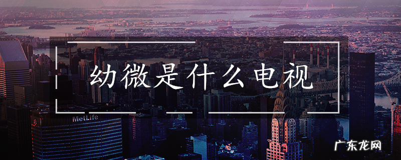 幼微是什么电视