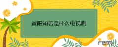 宣阳知若是什么电视剧