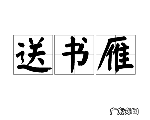 书雁的寓意