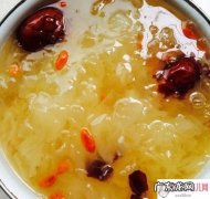 银耳汤的功效