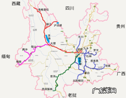 上海到云南自驾游最佳路线,上海到昆明全程高速