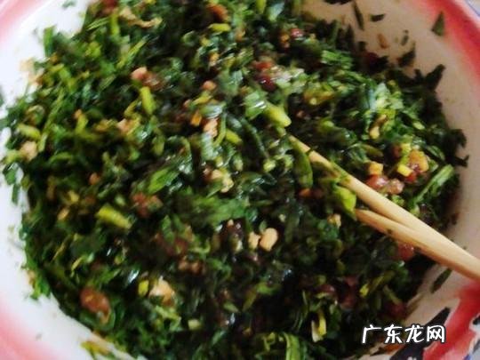 面条菜做饺子怎么调馅
