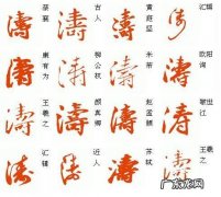 涛文的寓意