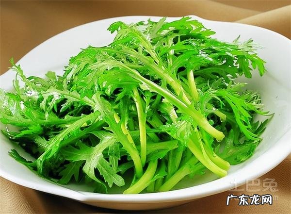 茼蒿菜的作用与功效