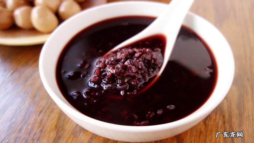 黑米粥的功效与作用