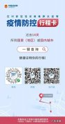 扫码查行程码的二维码 查行程码的二维码