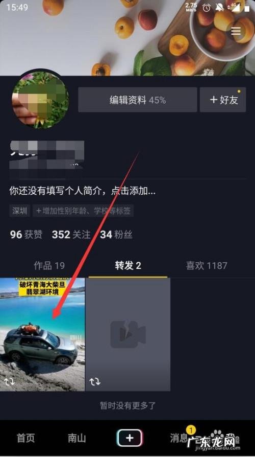 抖音为啥只能转发日常