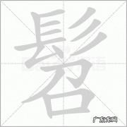 髫怎么读