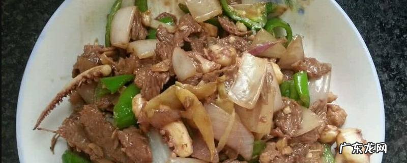 鱿鱼丝炒牛肉丝怎么炒,鱿鱼丝爆炒怎么做