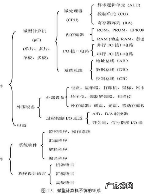 微型计算机的微处理器包括