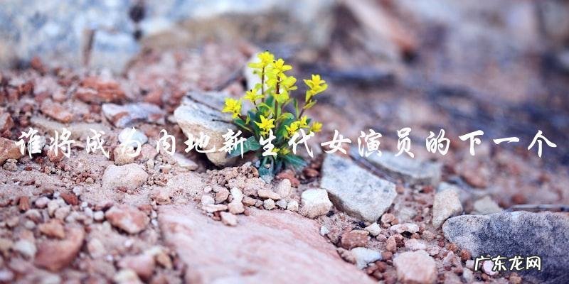 谁将成为内地新生代女演员的下一个明星?