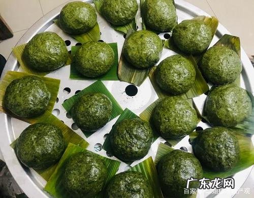 艾草糍粑怎样做才绿