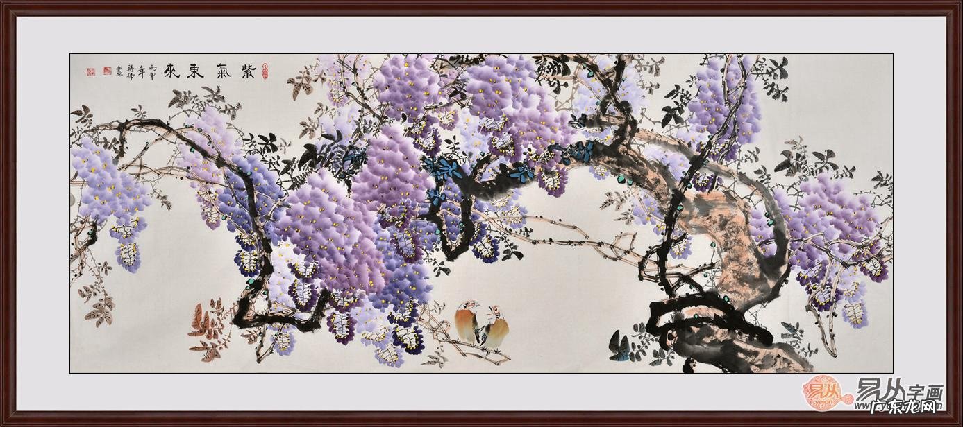 风水中的仙鹤风水图