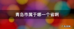 青岛市是哪一个省份 青岛市属于哪一个省啊