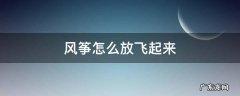 风筝怎么放飞起来 风筝怎么放飞起来视频