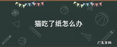 猫吃了纸怎么办 猫吃了纸怎么办 纸上有膜